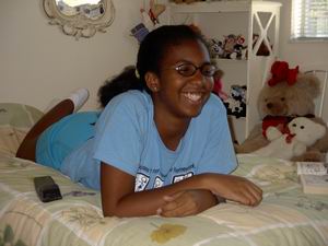 my happy, well adusted daughter
